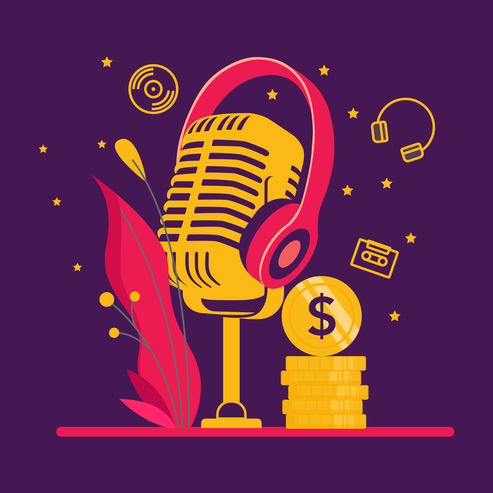 ٣ طرق فعالة للربح من البودكاست